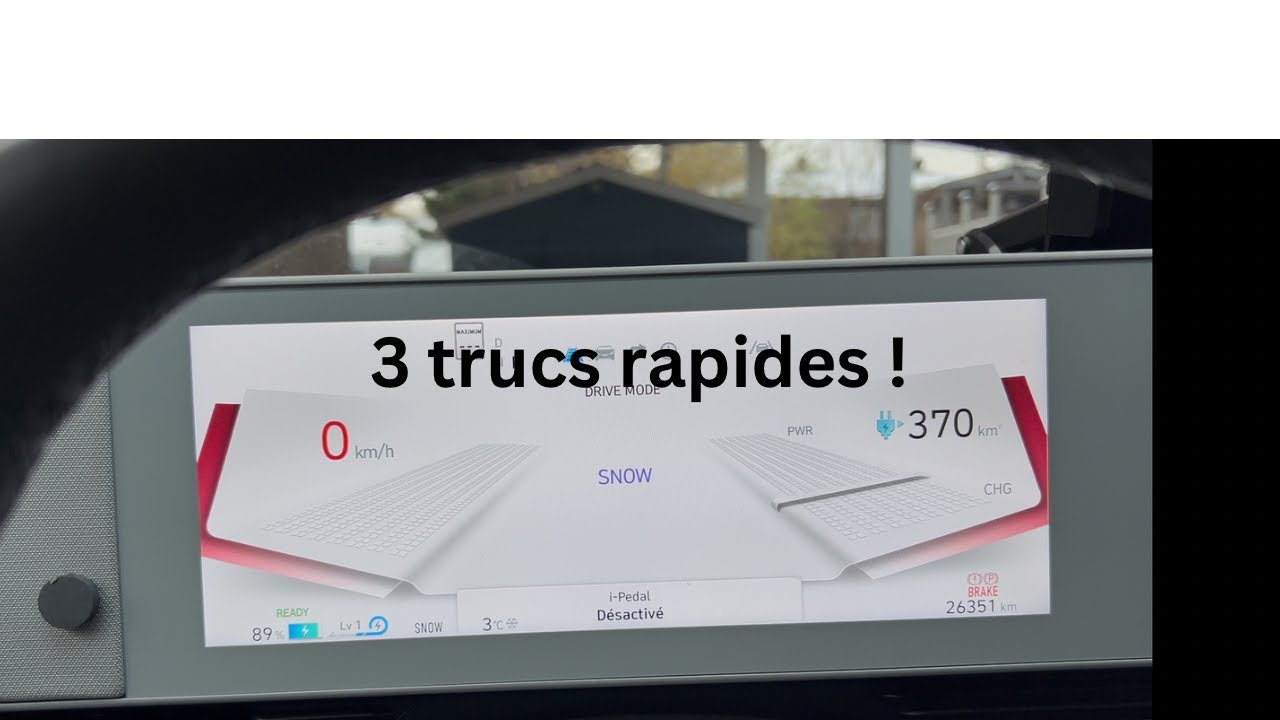 3 trucs rapides pour l'hiver !