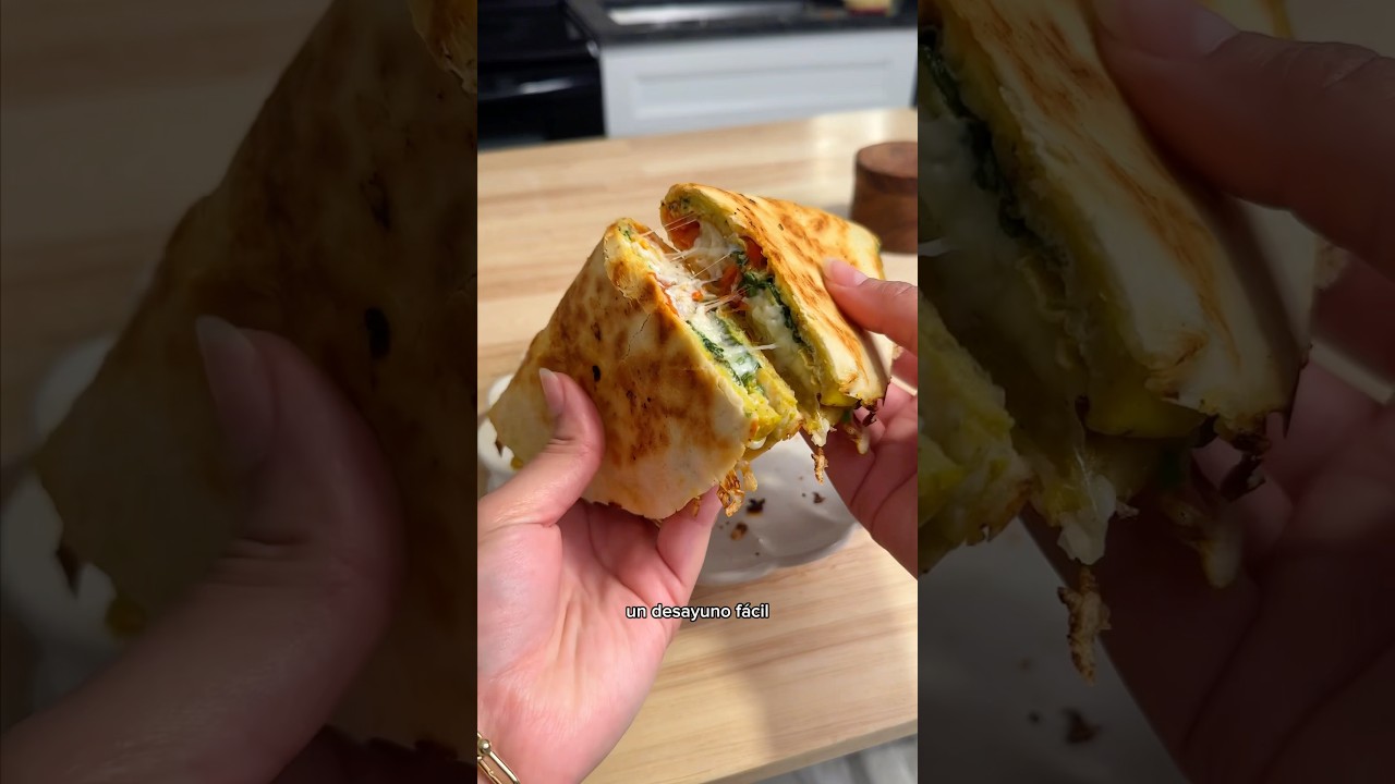 🥚 Wrap de Huevo para Desayuno 