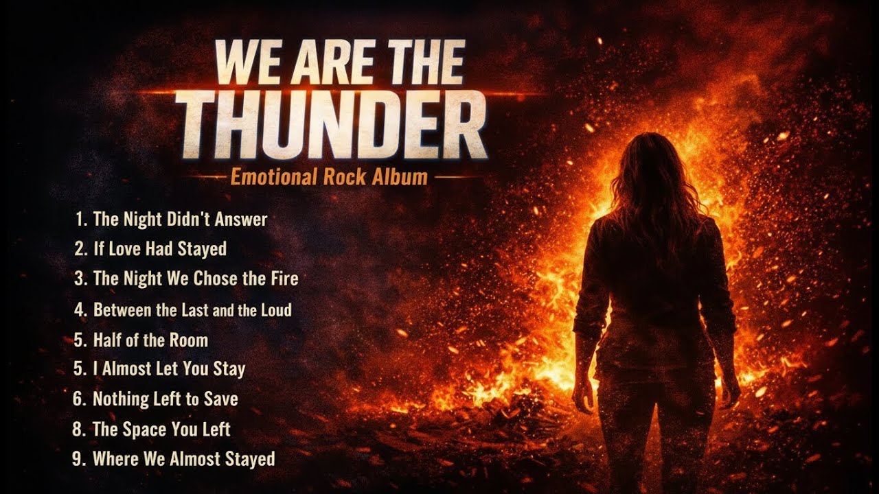 We Are the Thunder | Emotional Alt-Pop & Midnight Rock Playlist
