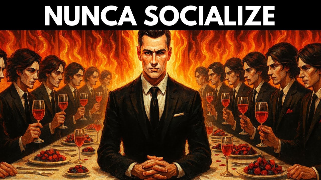 Por que socializar é a PIOR coisa que você pode fazer — Maquiavel