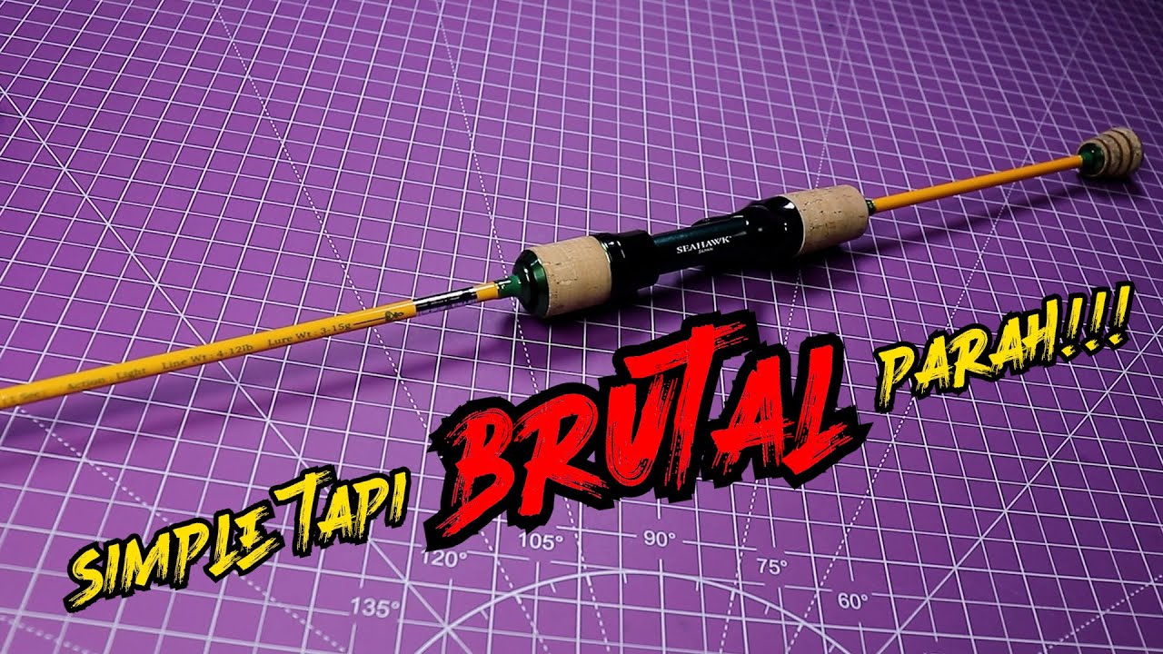 SI KECIL YANG  BRUTAL PARAH !!! SEAHAWK FEATHER STIK