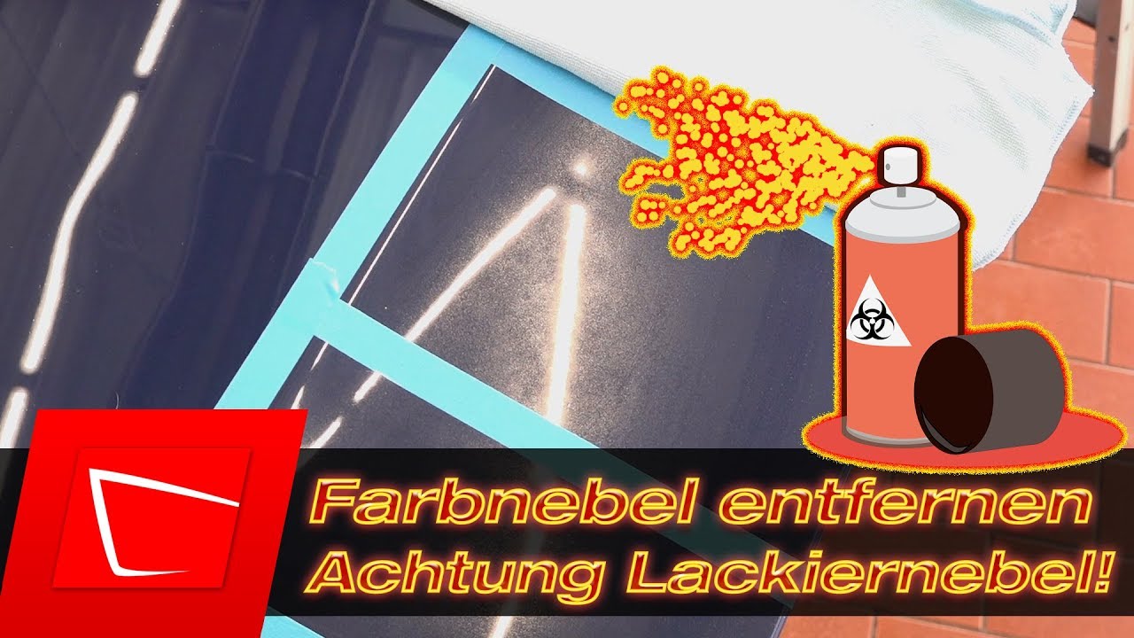 Lack Spr&uuml;hnebel Farbnebel entfernen - Koch Chemie Eulex Reinigungsknete Isopropanol im Test