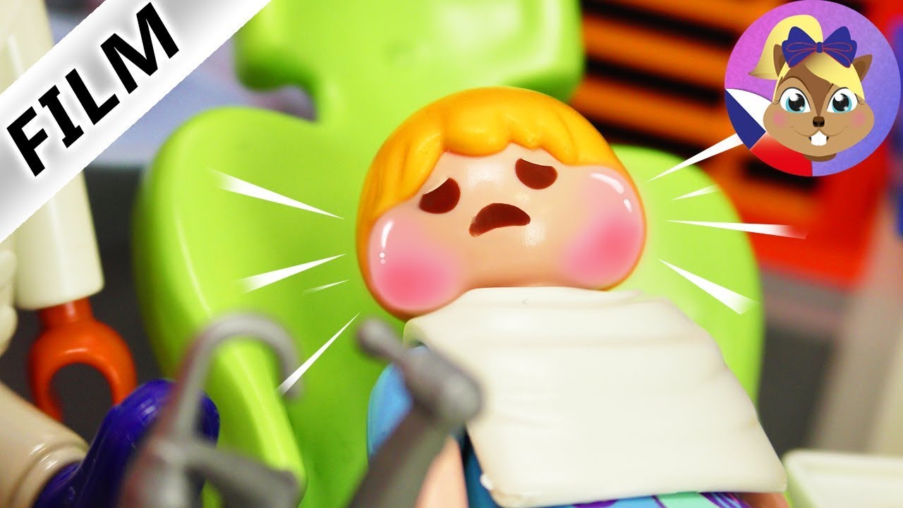 Playmobil příběh | Noční návštěva u zubaře | Vytrhnuté zuby moudrosti | Rodina Dvořákova