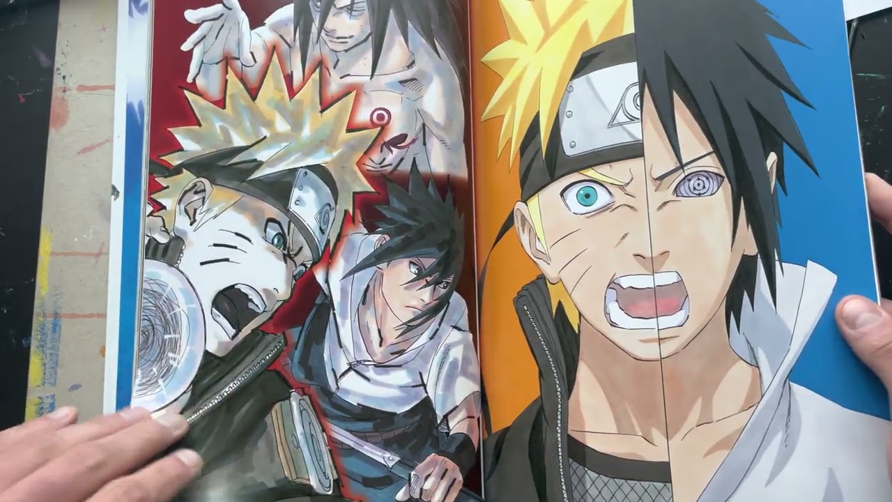 Naruto Artbook 3 💀💀😭