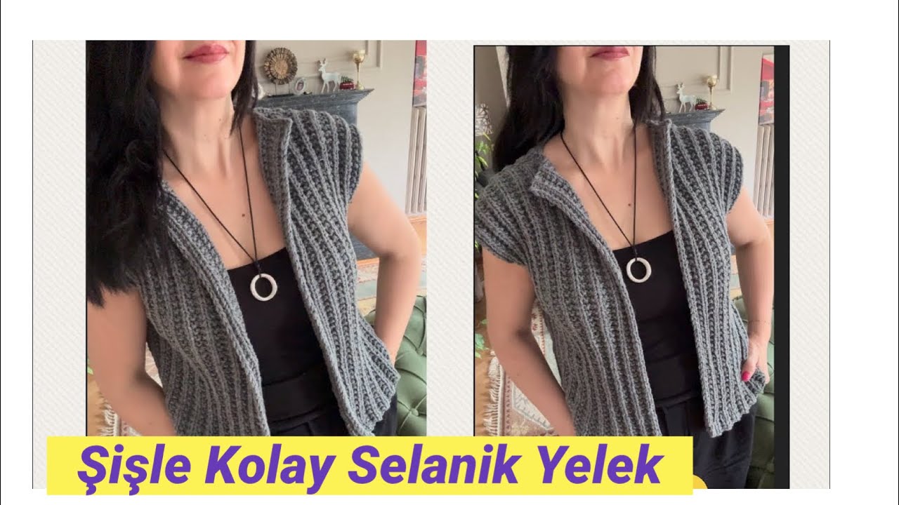 Kolay Selanik Modeli ile Yelek!