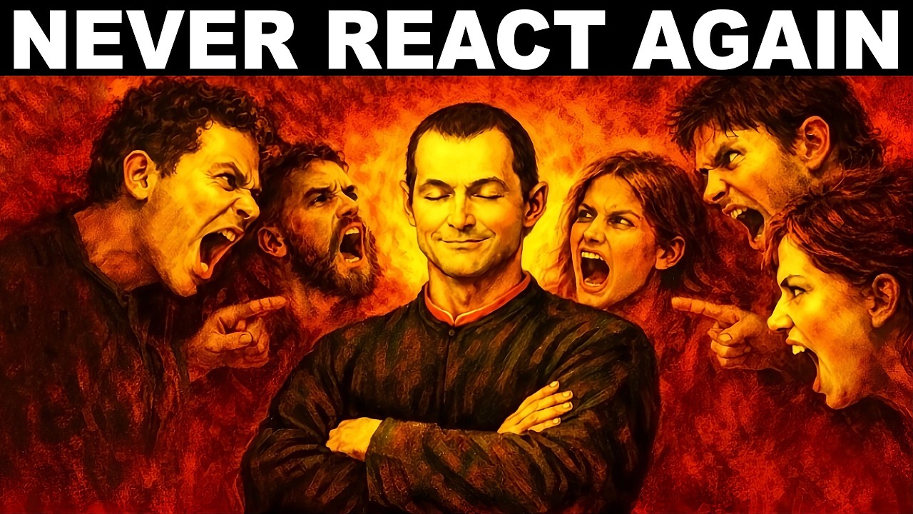 How To Never Get Angry or Bothered by Anyone | Machiavelli's Darkest Power Lessons