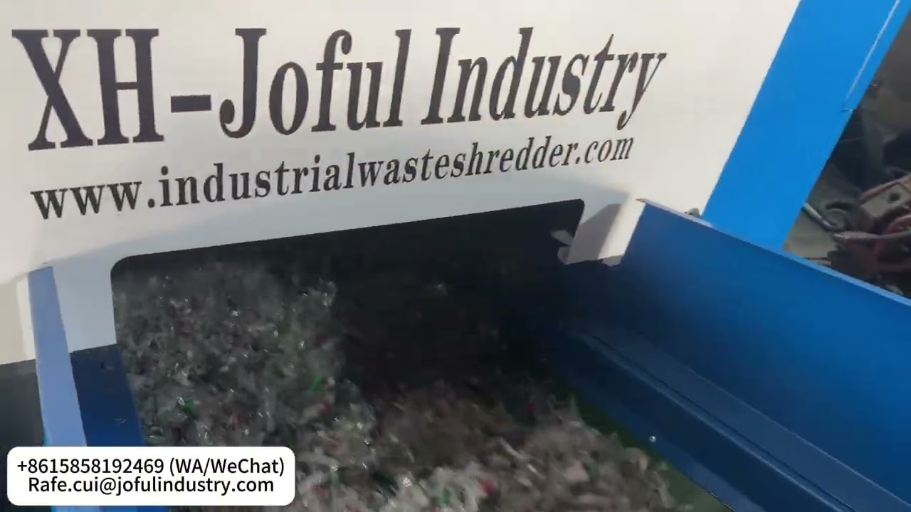 Plastic Films Shredder, BOPPS Crusher Grinder, Efficient Alloy Rotary Cutter, Customized, Factory