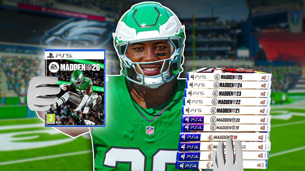 Scoring A Touchdown With EVERY Madden Cover Athlete!