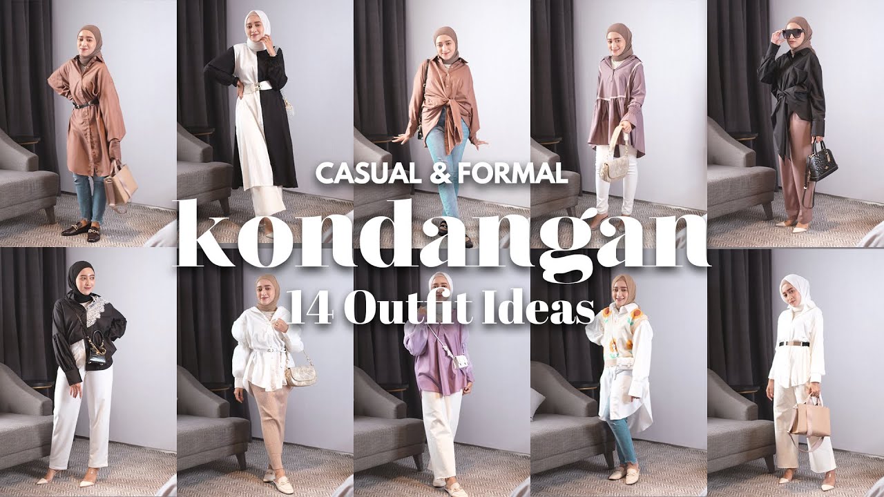 KONDANGAN OOTD IDEAS (CASUAL & FORMAL) | Seviq Febinita