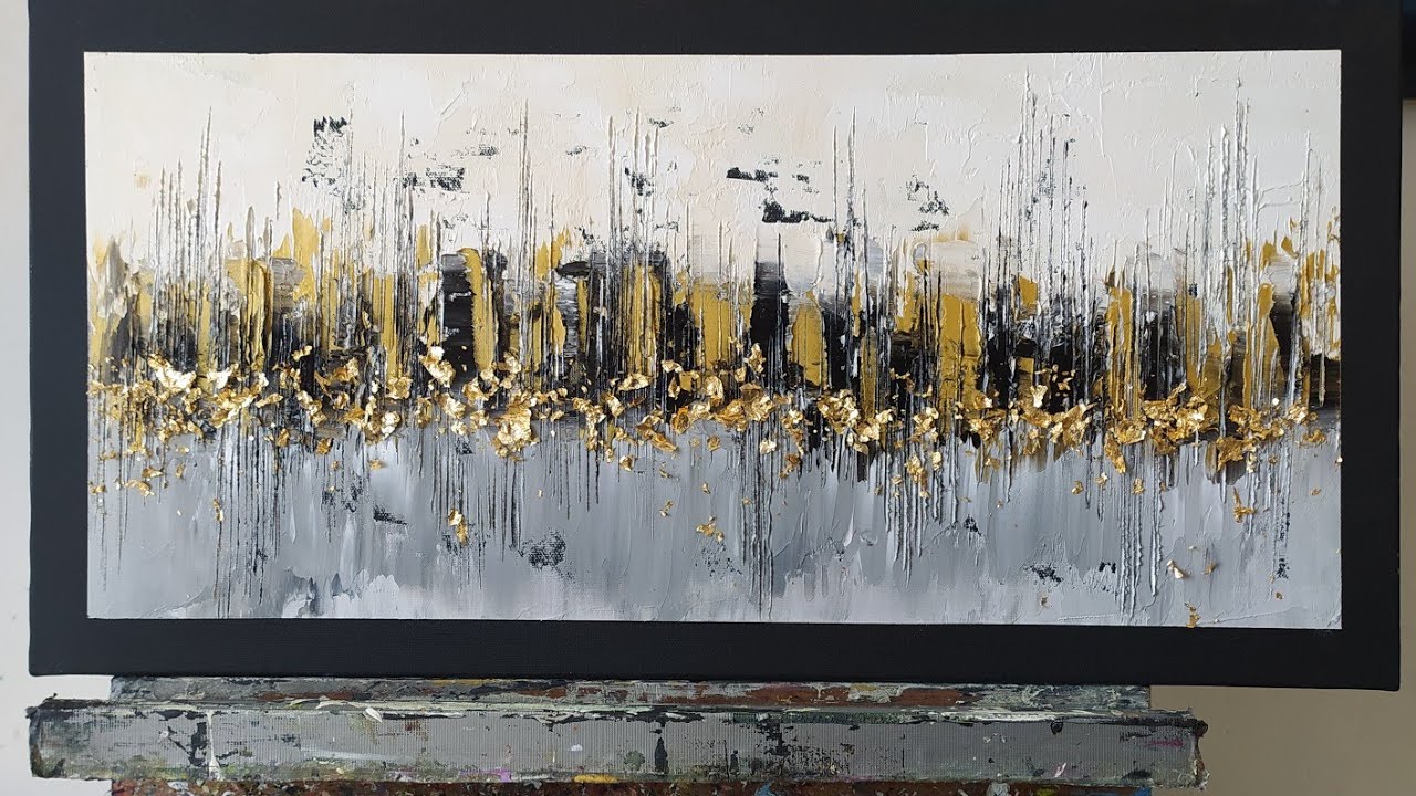 TABLEAU ABSTRAIT FACILE par Nelly LESTRADE