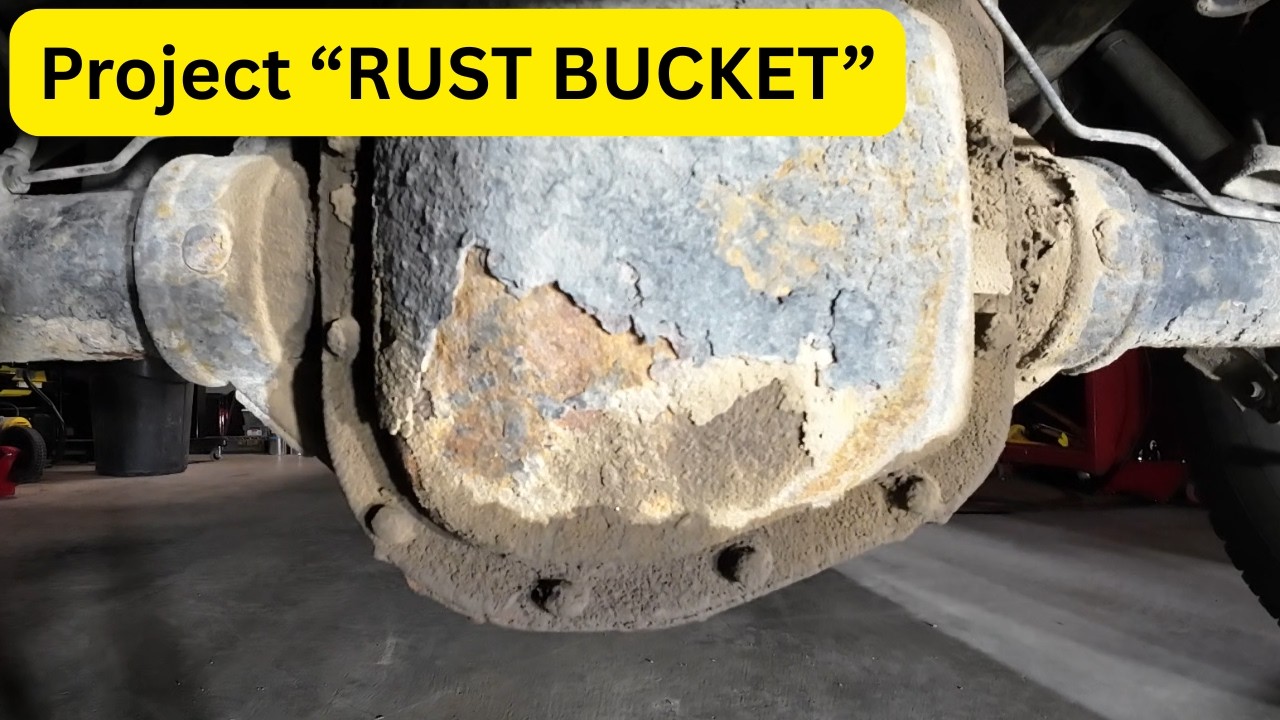 BAD Rusty DIFF Oil Change *CHALLENGES* Plus TOOLS