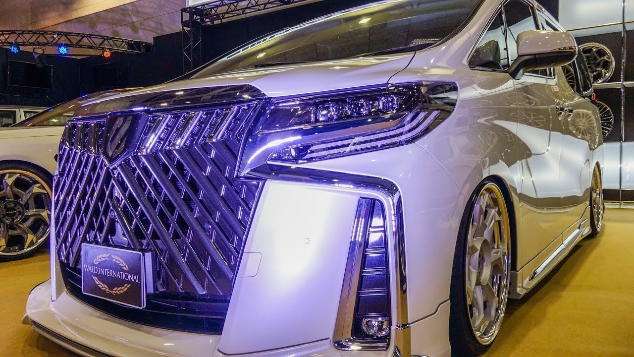 (4K)ヴァルド アルファード カスタム WALD TOYOTA 30 ALPHARD modified - 大阪オートメッセ2020