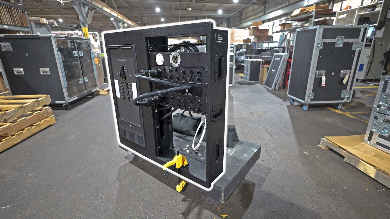 Portable Transfer Switch Power Distro Caddy | LM Cases
