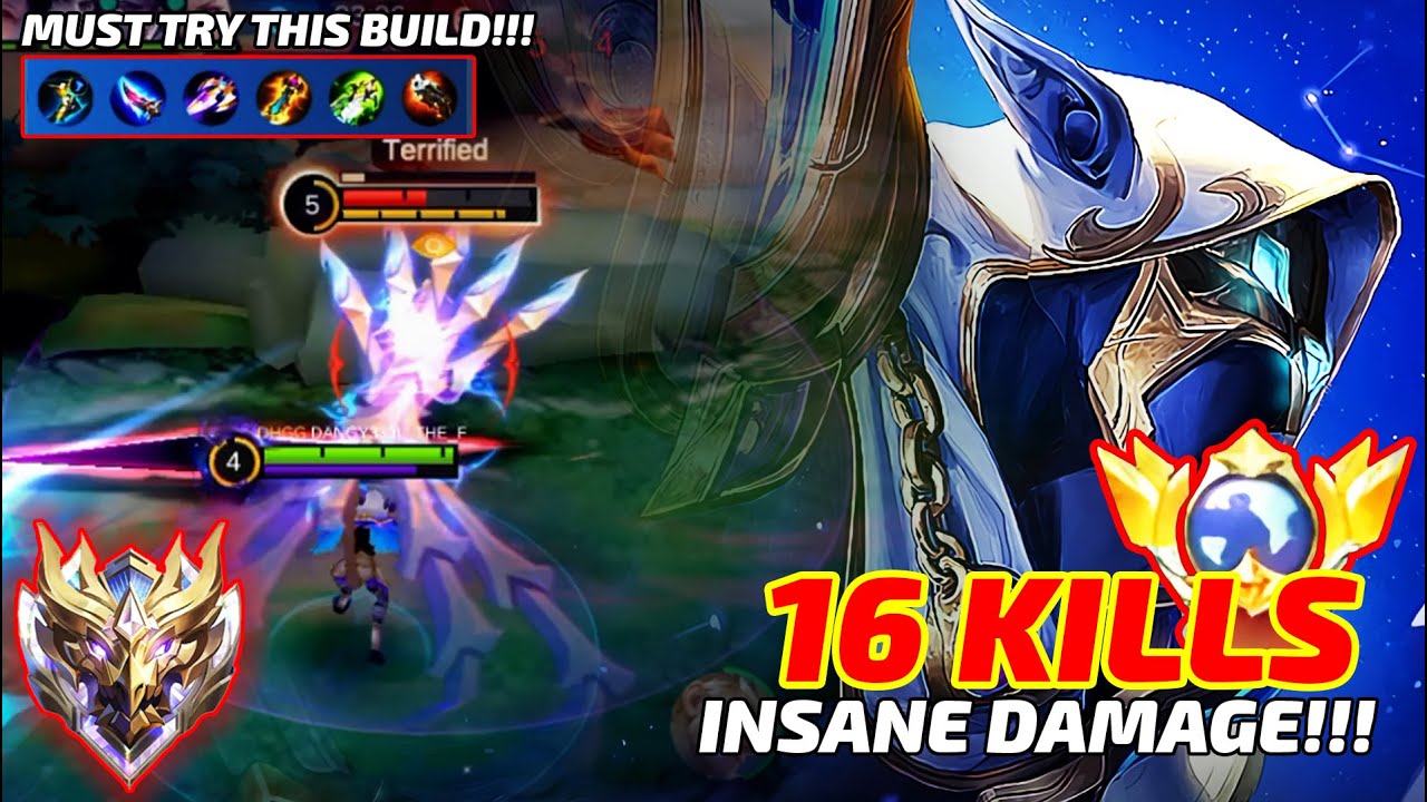 UNSTOPPABLE!!! Insane Damage Burst Build HELCURT ROAM Top Global Build [MUST TRY]