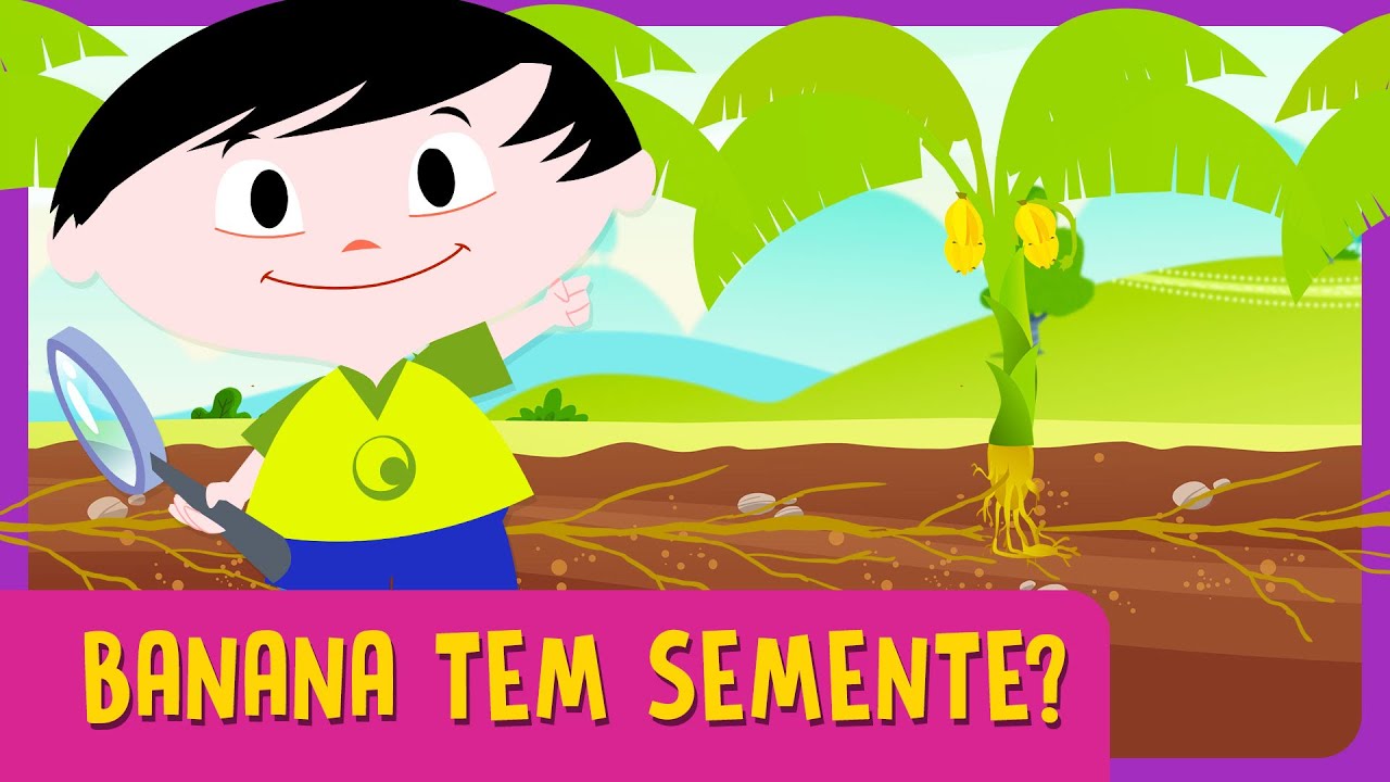 BANANA TEM SEMENTE? 🍌 Episódio Completo l O Show da Luna!