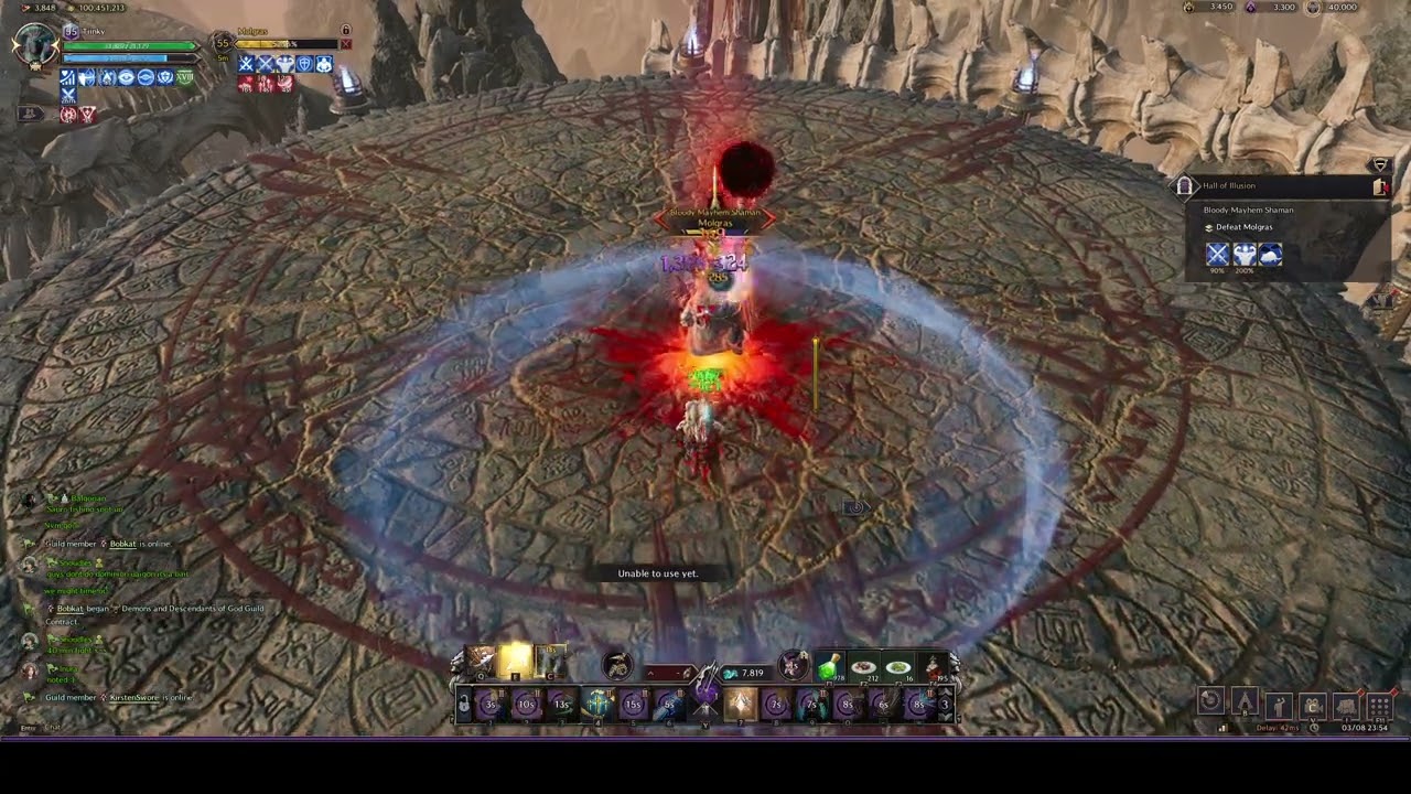 Throne and Liberty solo dungeons - Molgras tier 3 - bow/wand