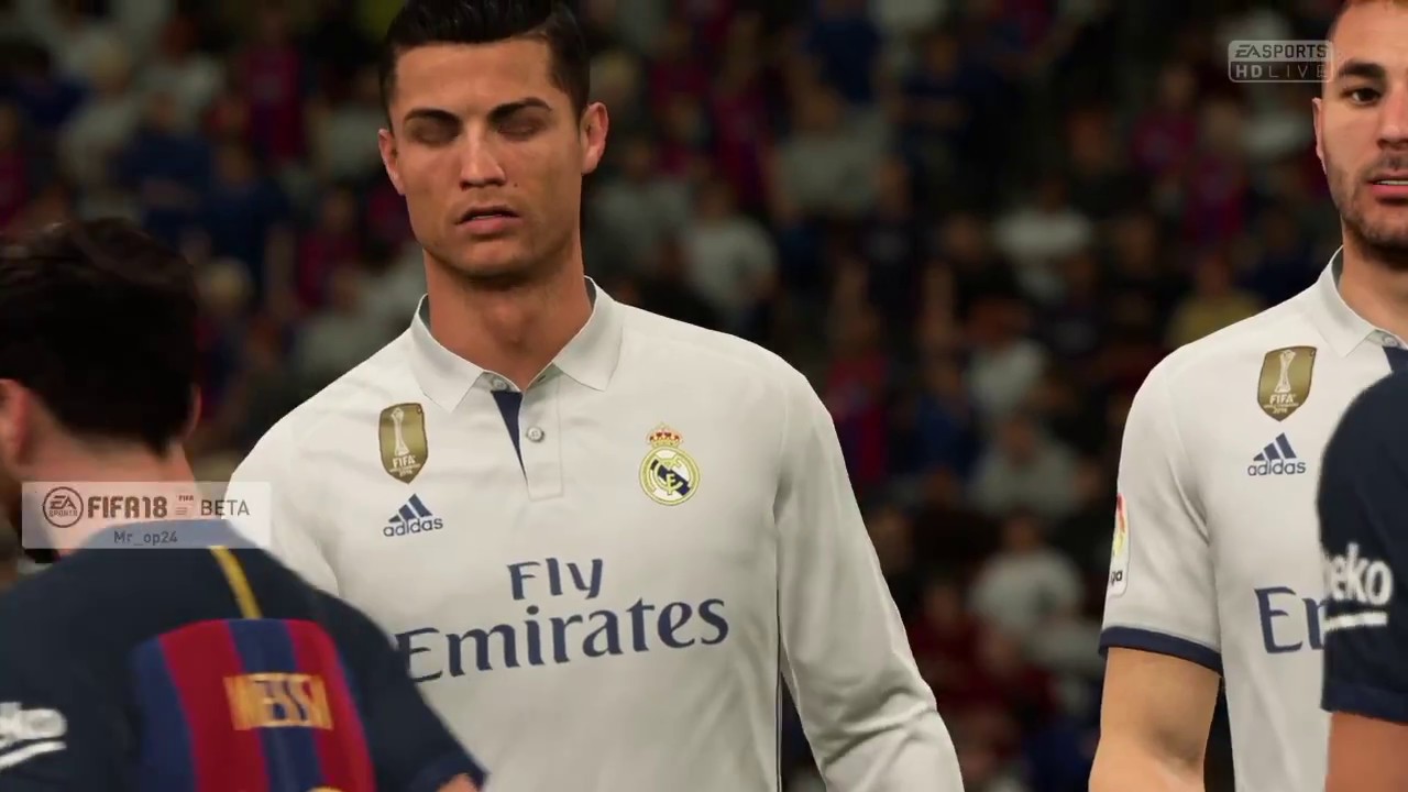 FIFA 18 : BARCELONA VS REAL MADRID GAMEPLAY (PENALTY SHOOTOUT)