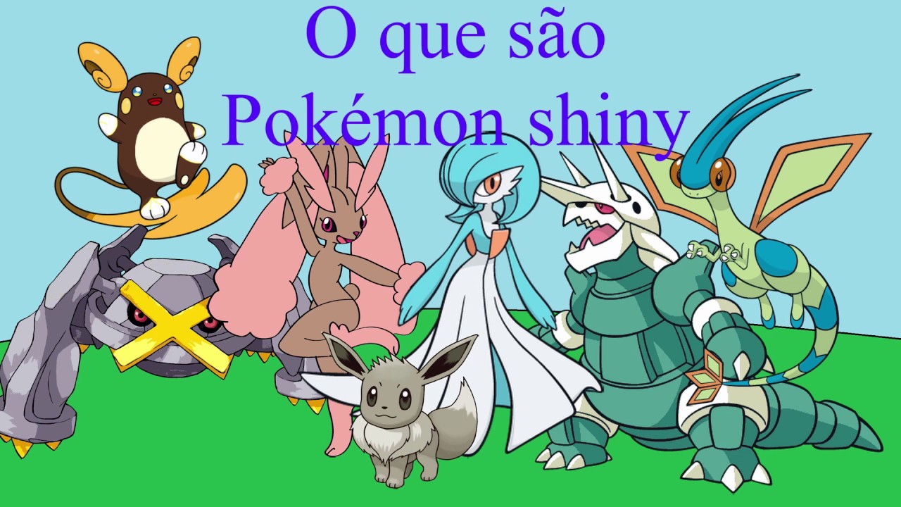 O que são pokémon shiny? Vitor explica!
