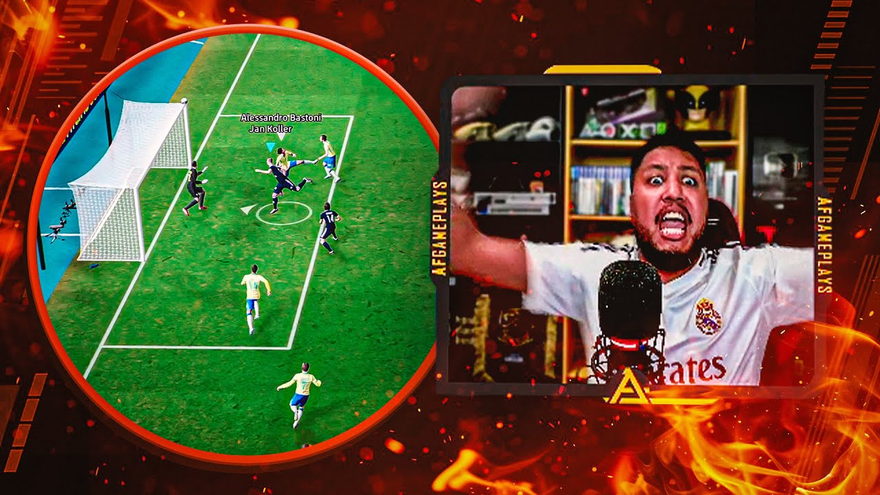 EXPLOS&Atilde;O DE RAGE E INDIGNA&Ccedil;&Atilde;O COM ESSE ROUBO OU HANDICAP ABSURDO DESSE JOGO - EFOOTBALL 2025