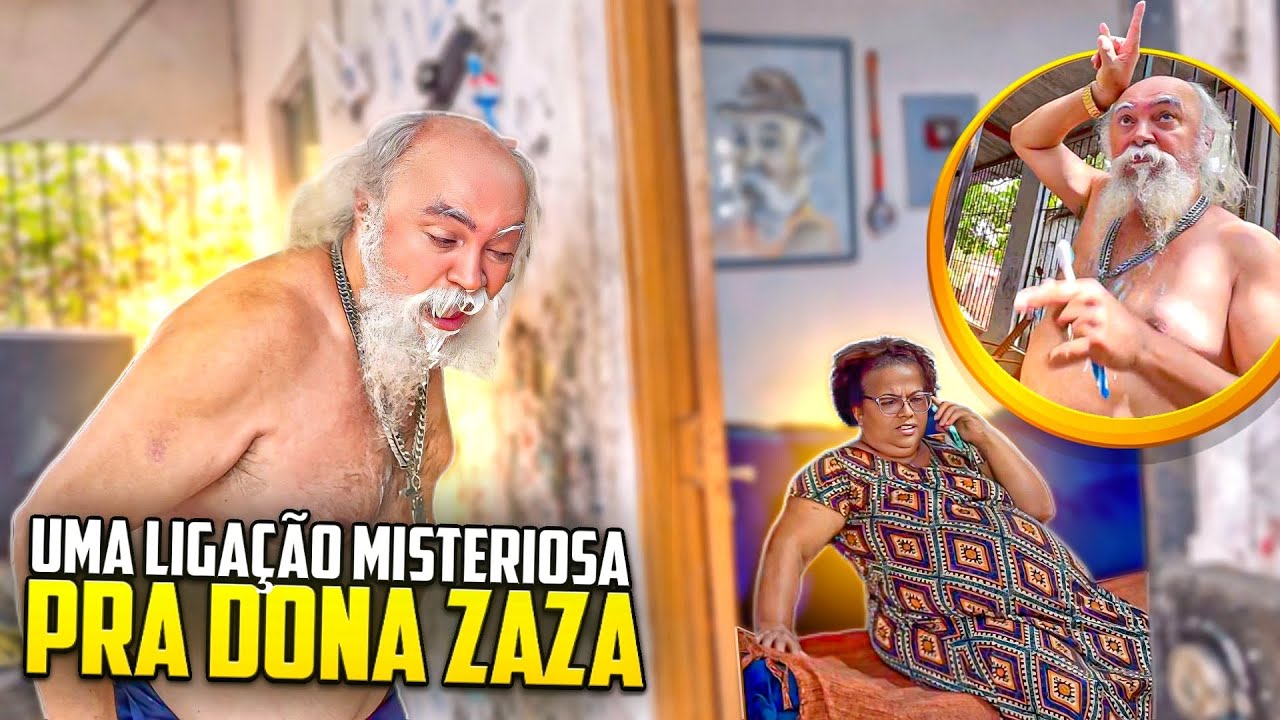 DONA ZAZA ATENDEU UMA LIGAÇÃO MISTERIOSA | LUIZ DO SOM