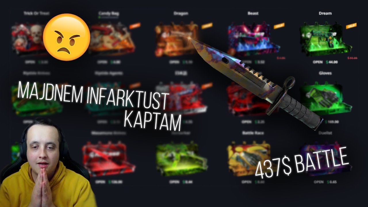 🔥HELLCASE ►BRUTÁLIS LÁDAPÁRBAJ w/Gombos😁🤪😁🔥