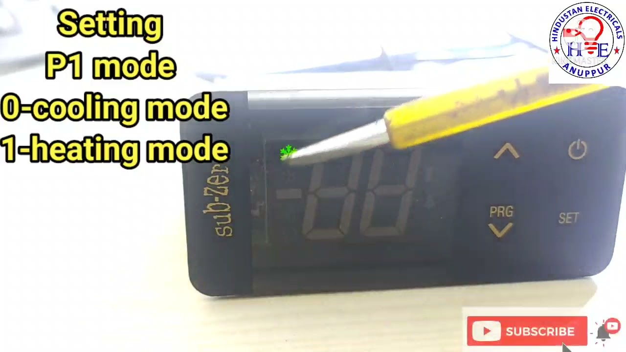#Subzero programming setting     #Sub zero को अपने घर में कैसे सेटिंग करें #Deep_freezr setting #HE