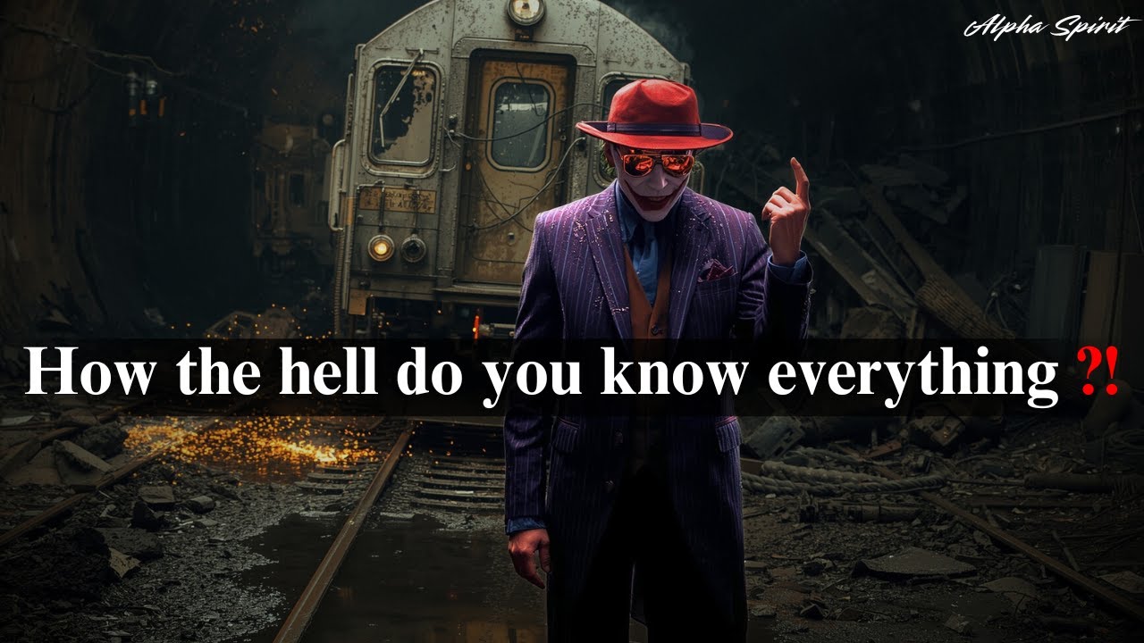 YOU DID IT TWICE — AND IT DESTROYED THEIR ENTIRE PLAN 💥😤 JOKER SPEECH DARK MOTIVATION (POWERFUL)