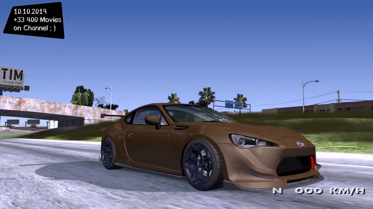 Subaru BRZ Grand Theft Auto San Andreas Mod _REVIEW