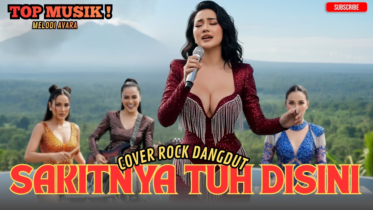SAKITNYA TUH DISINI • Rockdut Version | Melodi Avara Cover