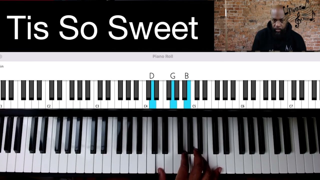 Hymnal Tis So Sweet Piano Tutorial