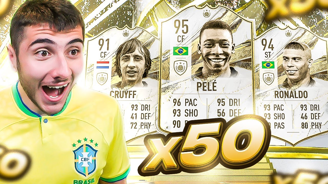 I Opened 50x 87+ INSANE Icon Packs