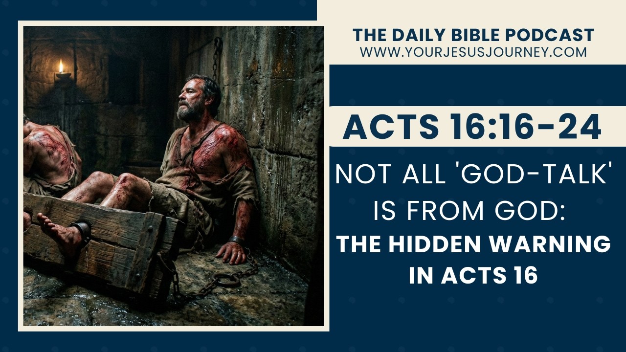 Not All 'God-Talk' is From God: The Hidden Warning in Acts 16
