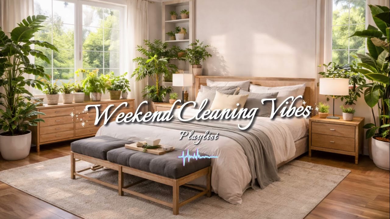 Weekend Cleaning Vibes 🌱 주말 방청소 플레이리스트