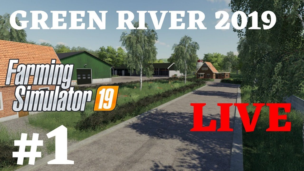 (ENG/PS4) Farming Simulator 19 - GreenRiver 2019 #1