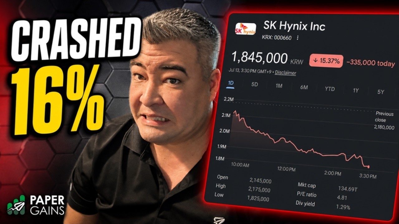 SK Hynix Falls 16% After Nasdaq ADR Debut!