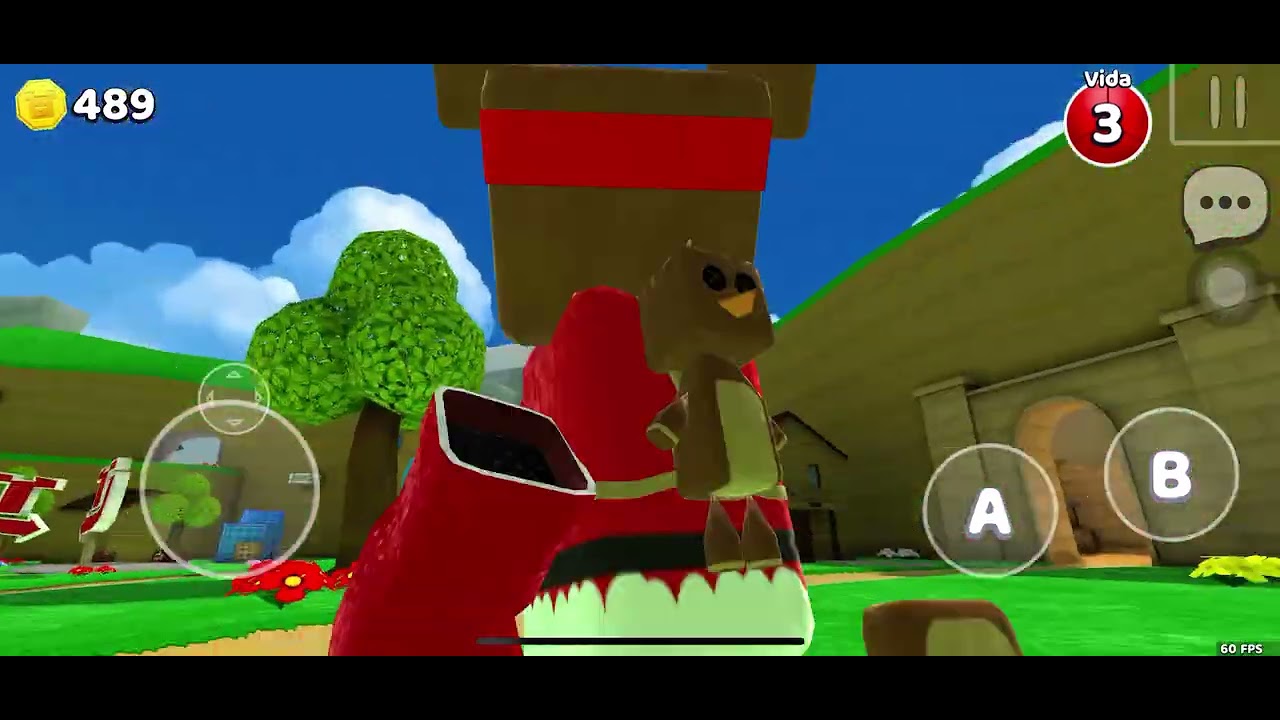 Está tiene una aracer y casa grande #superbearadventure 