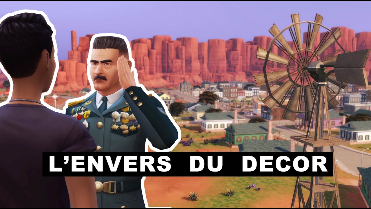 Une école militaire à Strangerville 🌵 Constructions et histoires SIMS 4