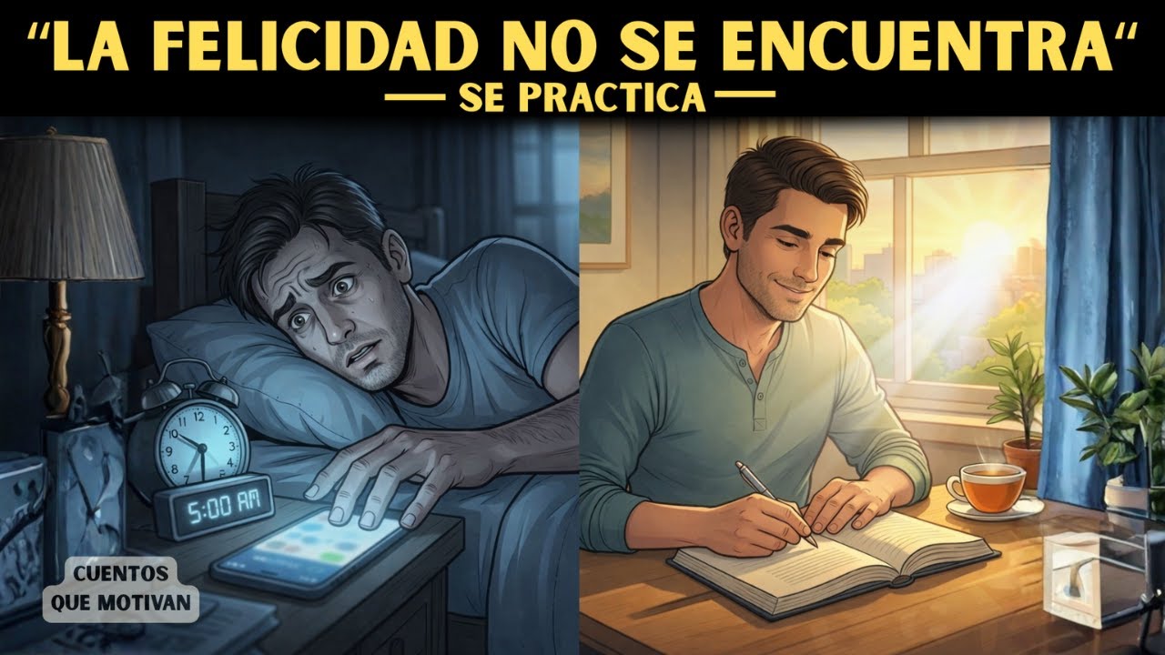 Se despertó miserable durante años | 5 minutos cambiaron su vida por completo