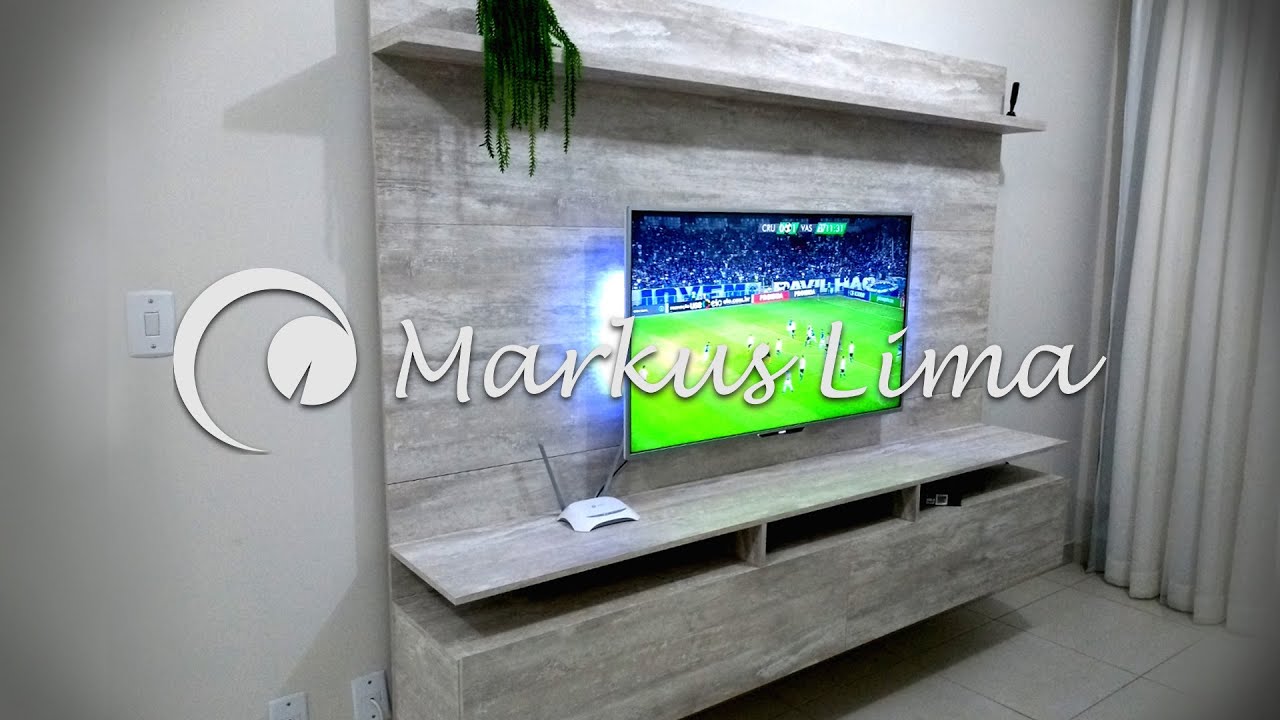 Painel de TV em MDF - Como fazer