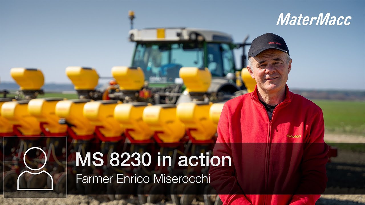 Enrico Miserocchi's experience with the MS 8230 precision planter | MaterMacc