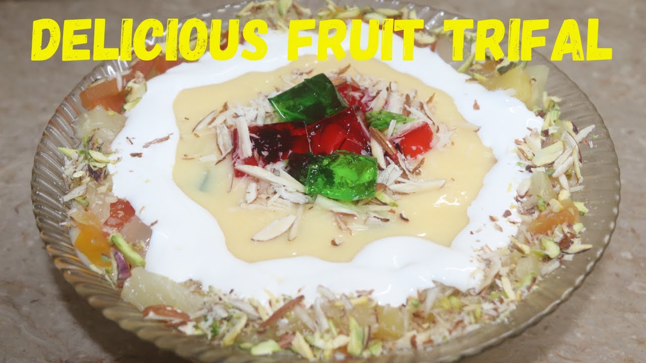Special Fruit Custard Trifle || Fruit Trifle Recipe || Trifle Custard Recipe || Food Heritage