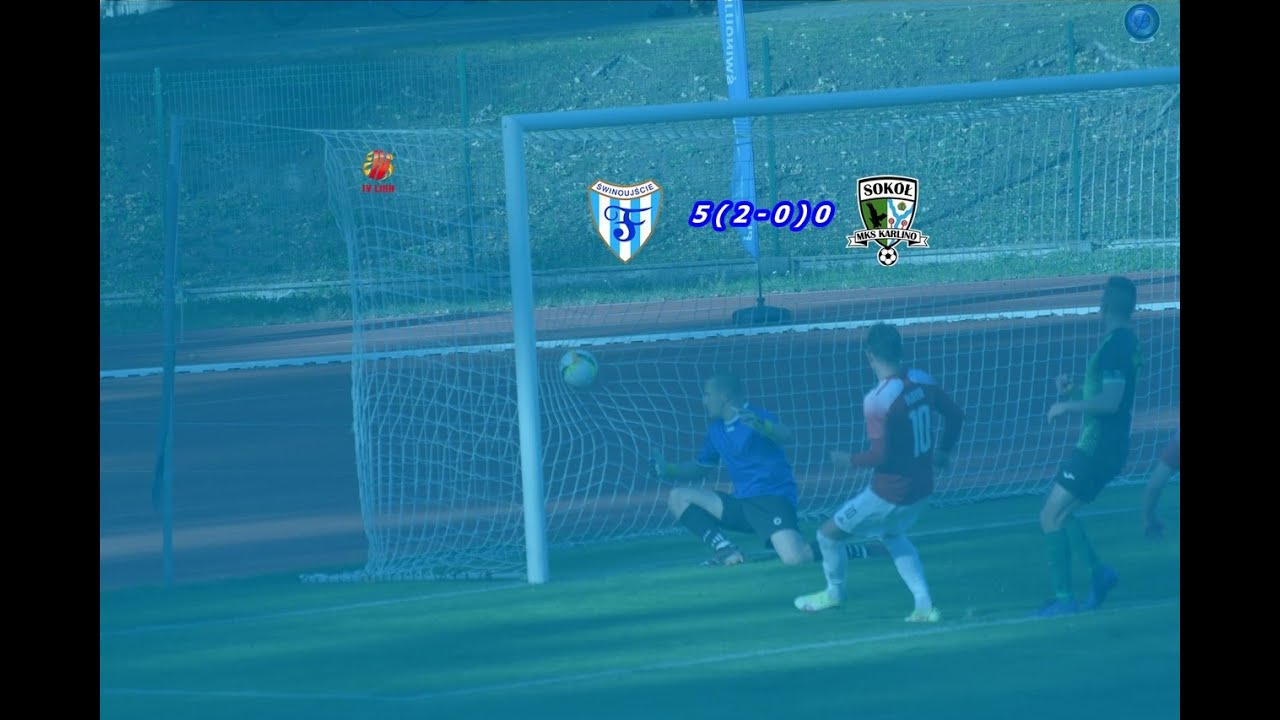 Skrót z meczu Flota Świnoujście 5 - 0 ( 2 - 0 ) Sokół Karlino