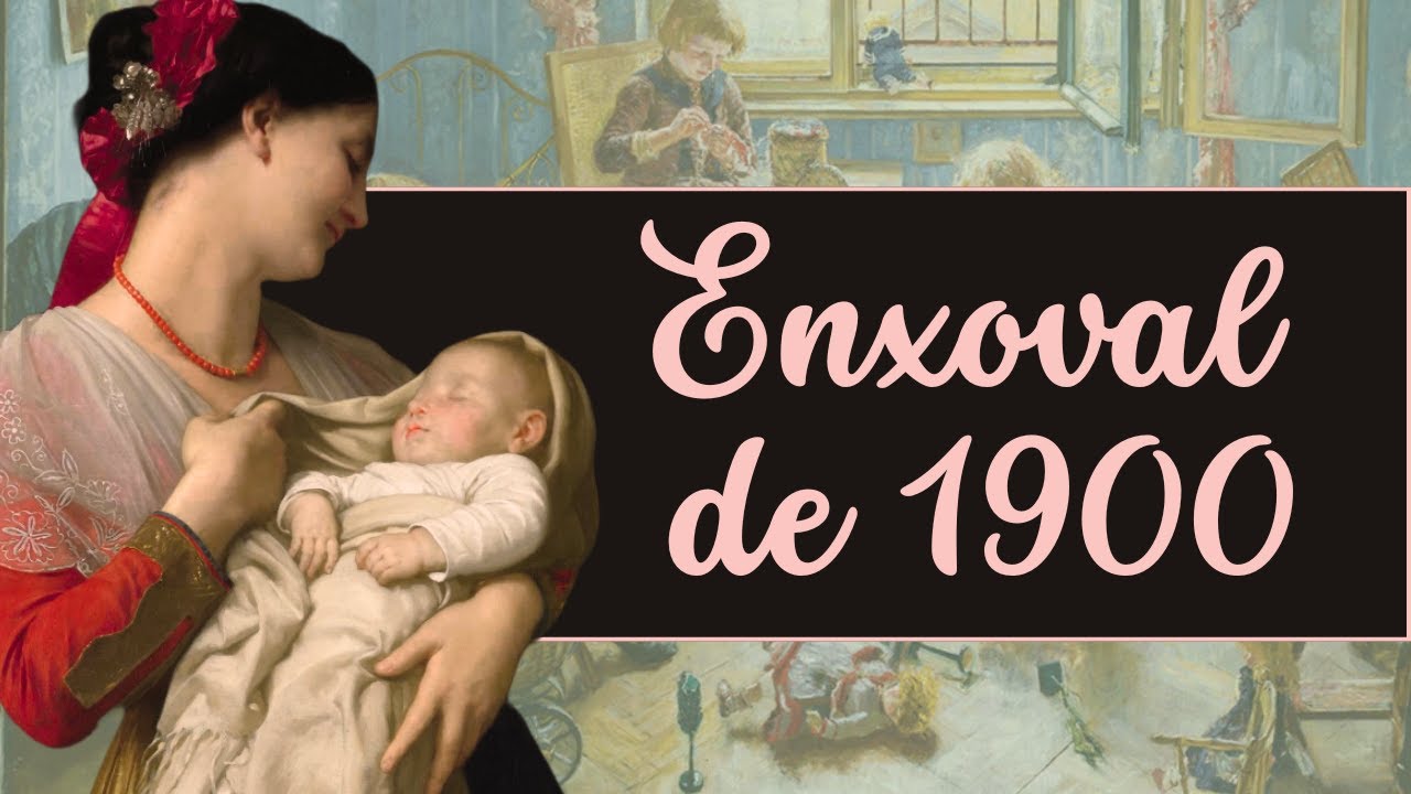Como era um ENXOVAL DE BEBÊ (1900-1920) | Peças originais da época!