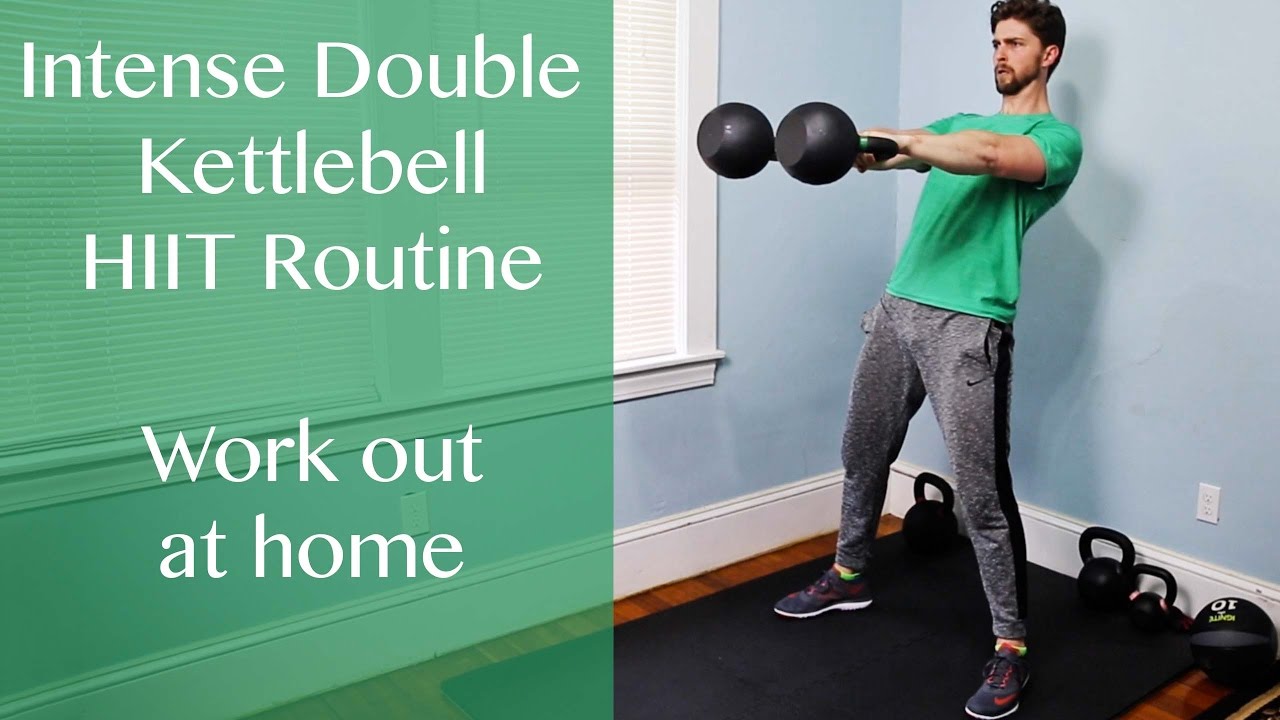 Double KB HIIT Strength Training Workout