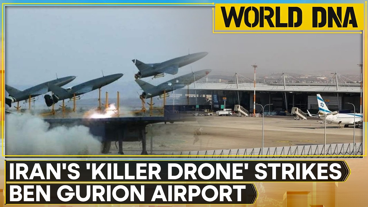 Iran-Israel War: Iran&rsquo;s Arash-2 Drone Strike Claim Targets Ben Gurion Airport | World DNA