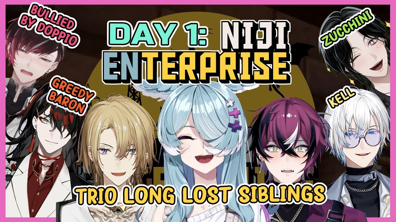The First Day of Niji ENterprise: New Characters, New Drama and New Chaos