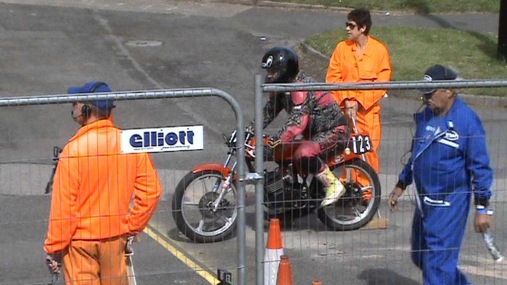 FRANCO MORINI 50cc 1971 AT THUNDERSPRINT PRACTICE 2012
