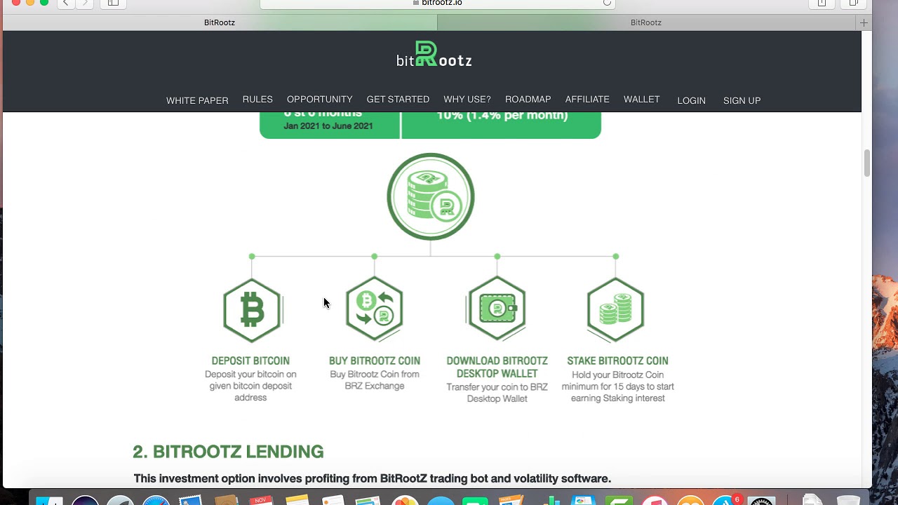 BITROOTZ ICO NEW LENDING SCAM OR NO??? bitconnect regal coin