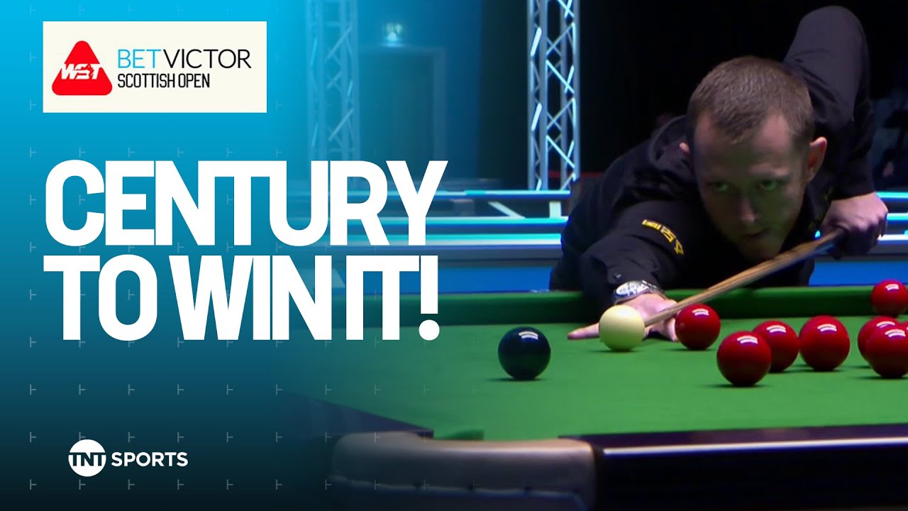 Mark Allen wins with style vs Wang Yuchen! 🤩 | 2025 Scottish Snooker Open