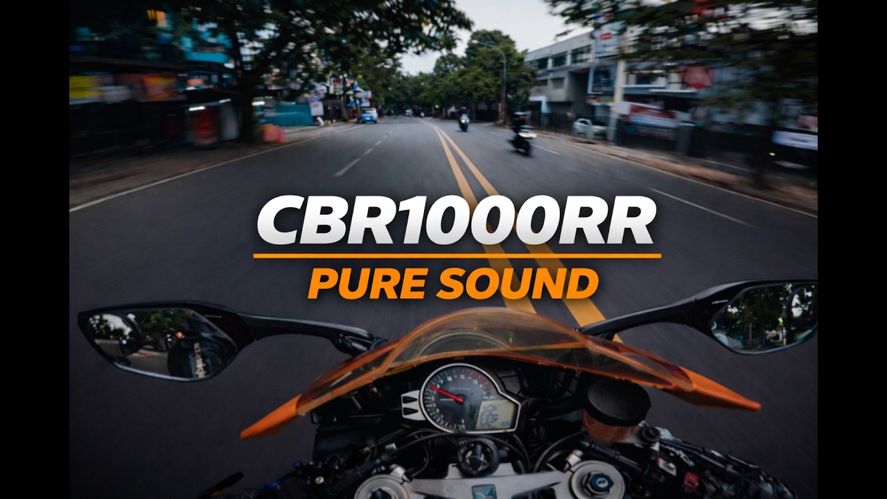 First Ride with ts but it Broke Down | CBR1000RR Rabbit | PURE SOUND | 4K